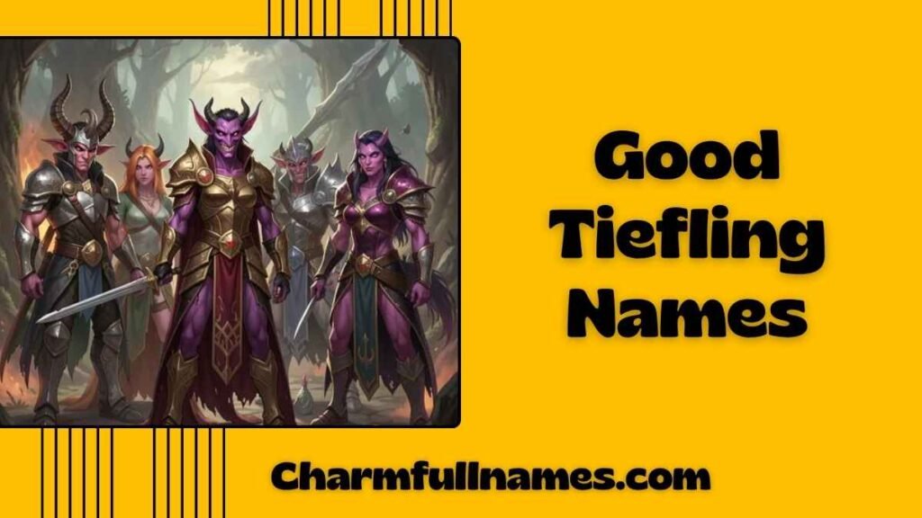 Good Tiefling Names