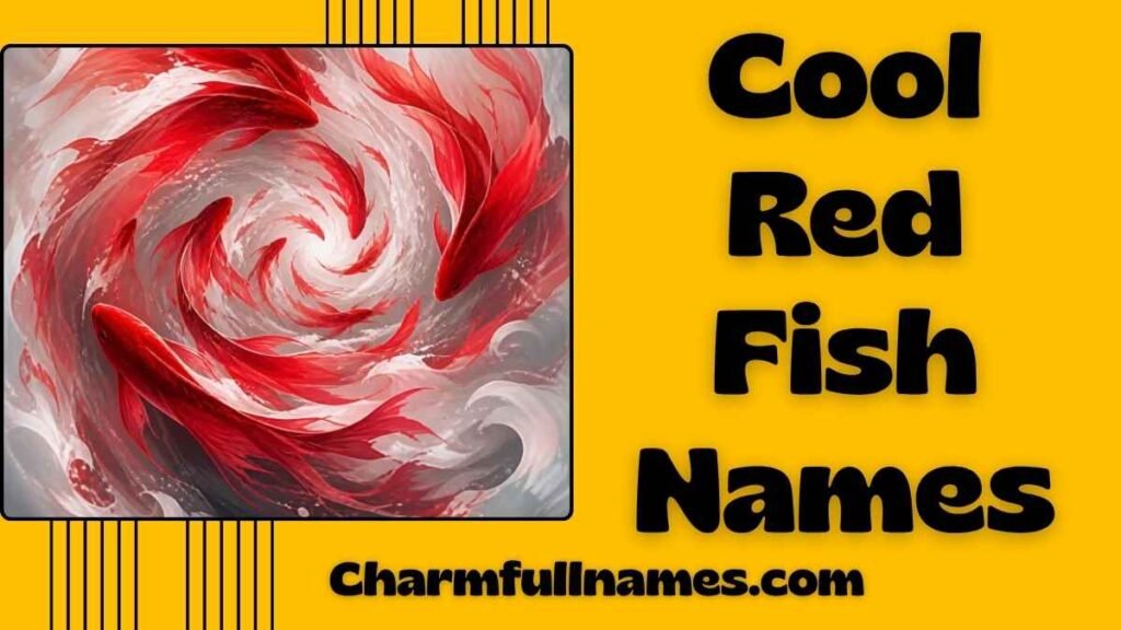 Cool Red Fish Names