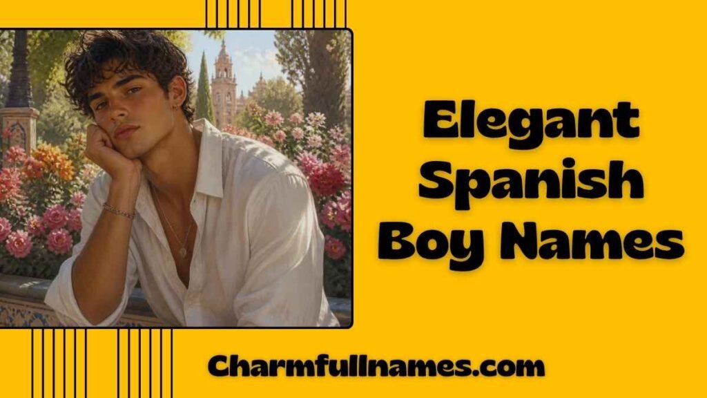 Elegant Spanish Boy Names