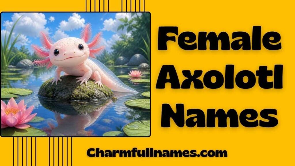 Female Axolotl Names