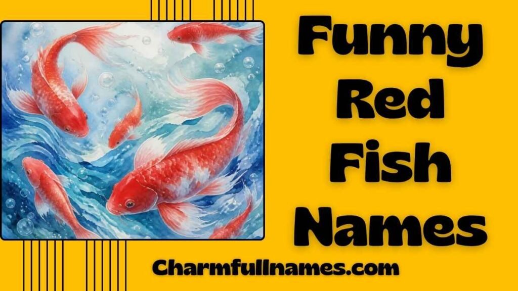 Funny Red Fish Names