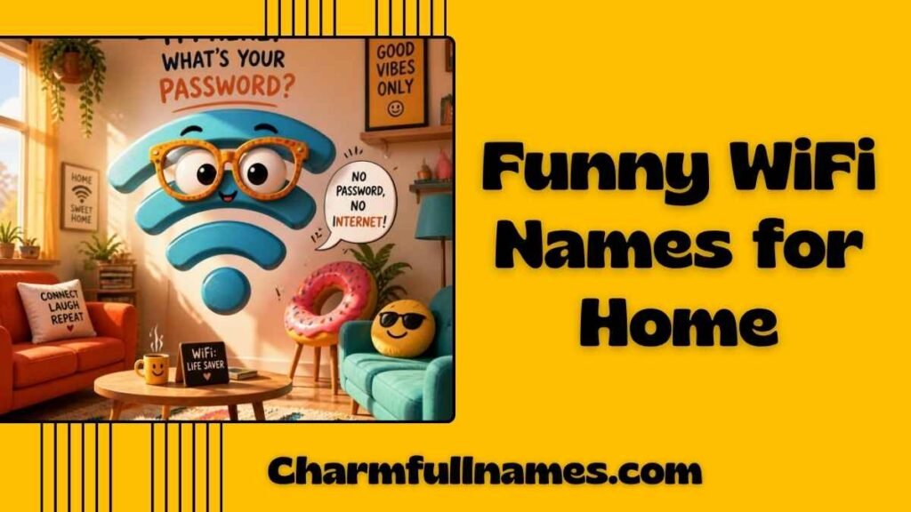 Funny WiFi Names for Home