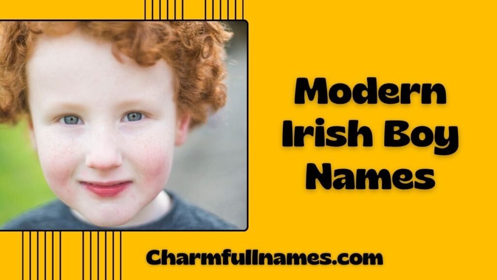 Modern Irish Boy Names
