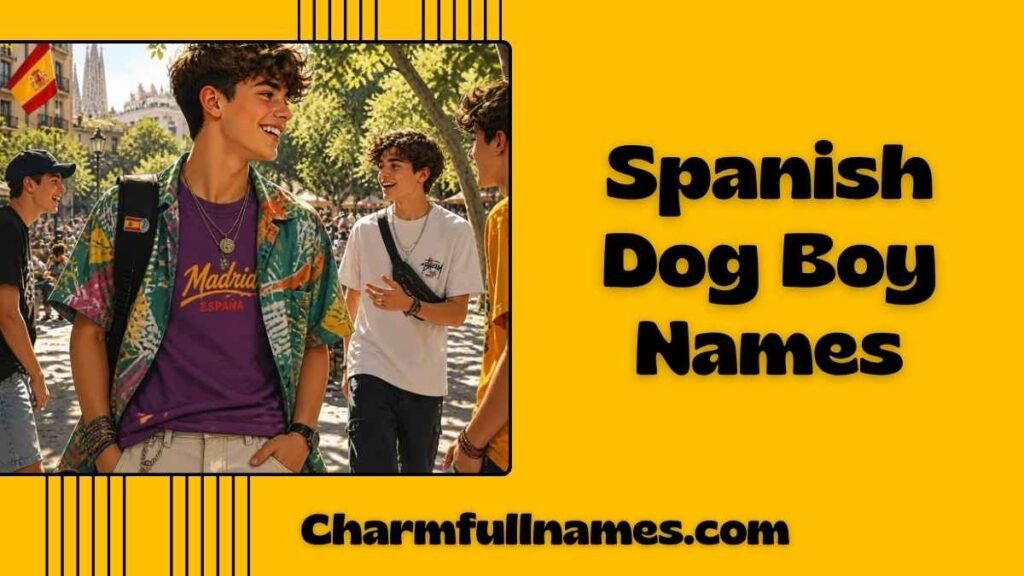 Spanish Dog Boy Names