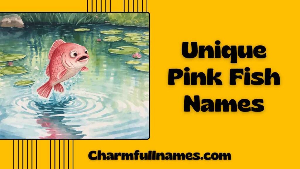 Unique Pink Fish Names