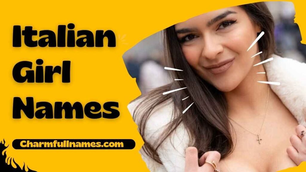 Italian Girl Names