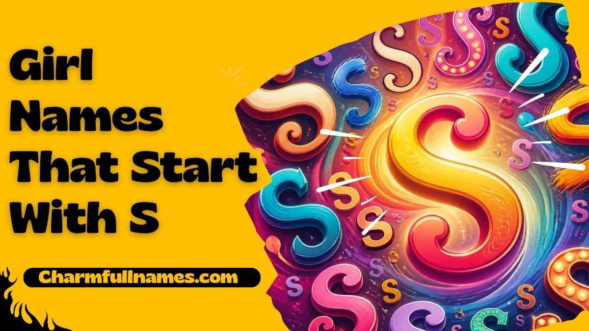 Girl Names That Start With S