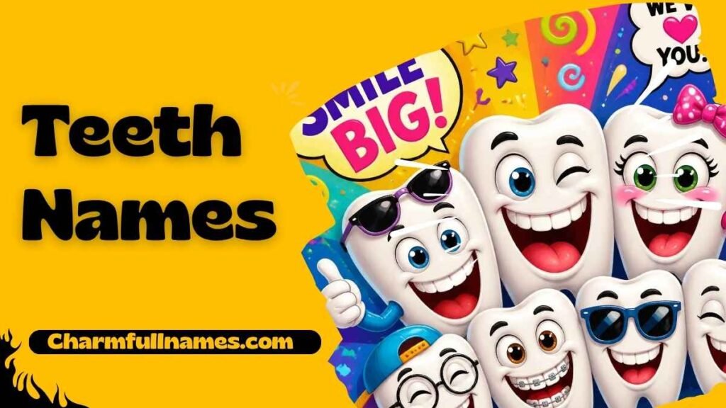 Teeth Names