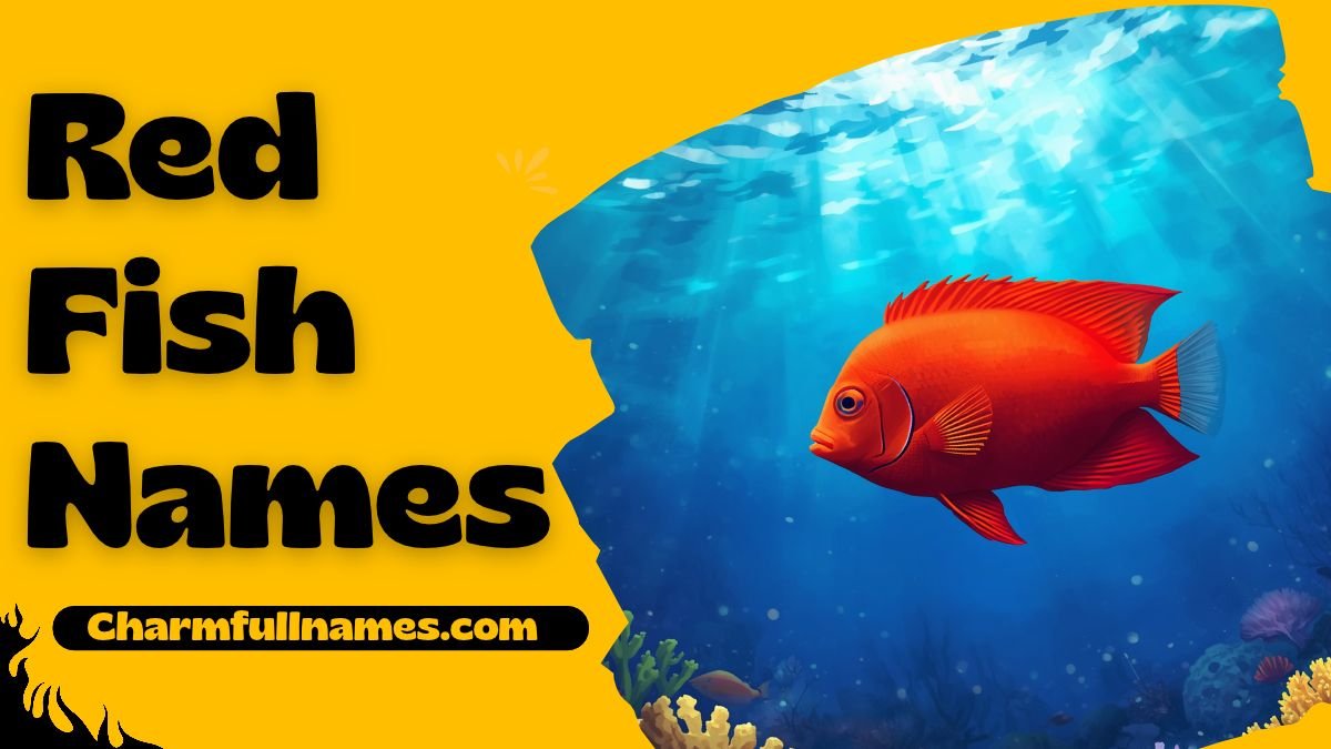 Red Fish Names